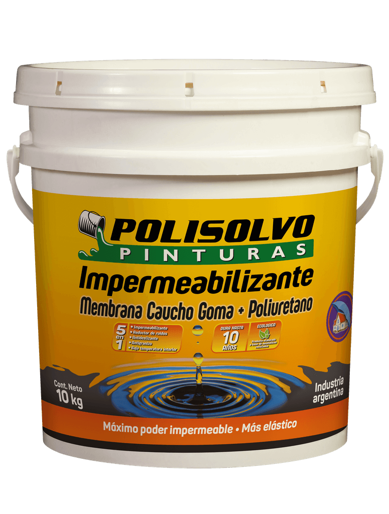 Membrana Caucho Goma + Poliuretano